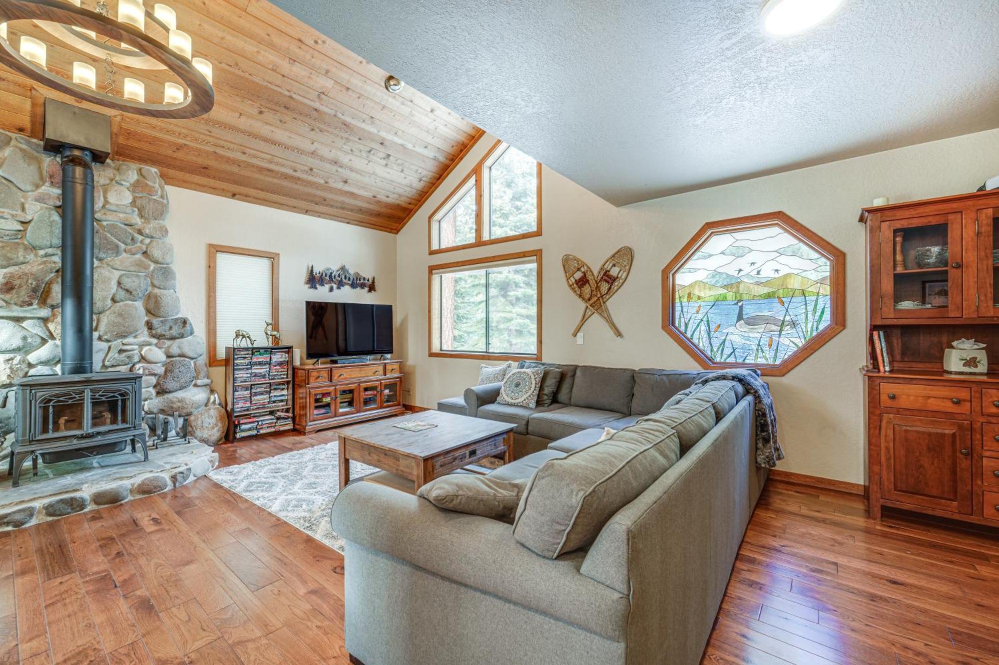 Family-Friendly Truckee Cabin In Tahoe Donner! Exterior foto
