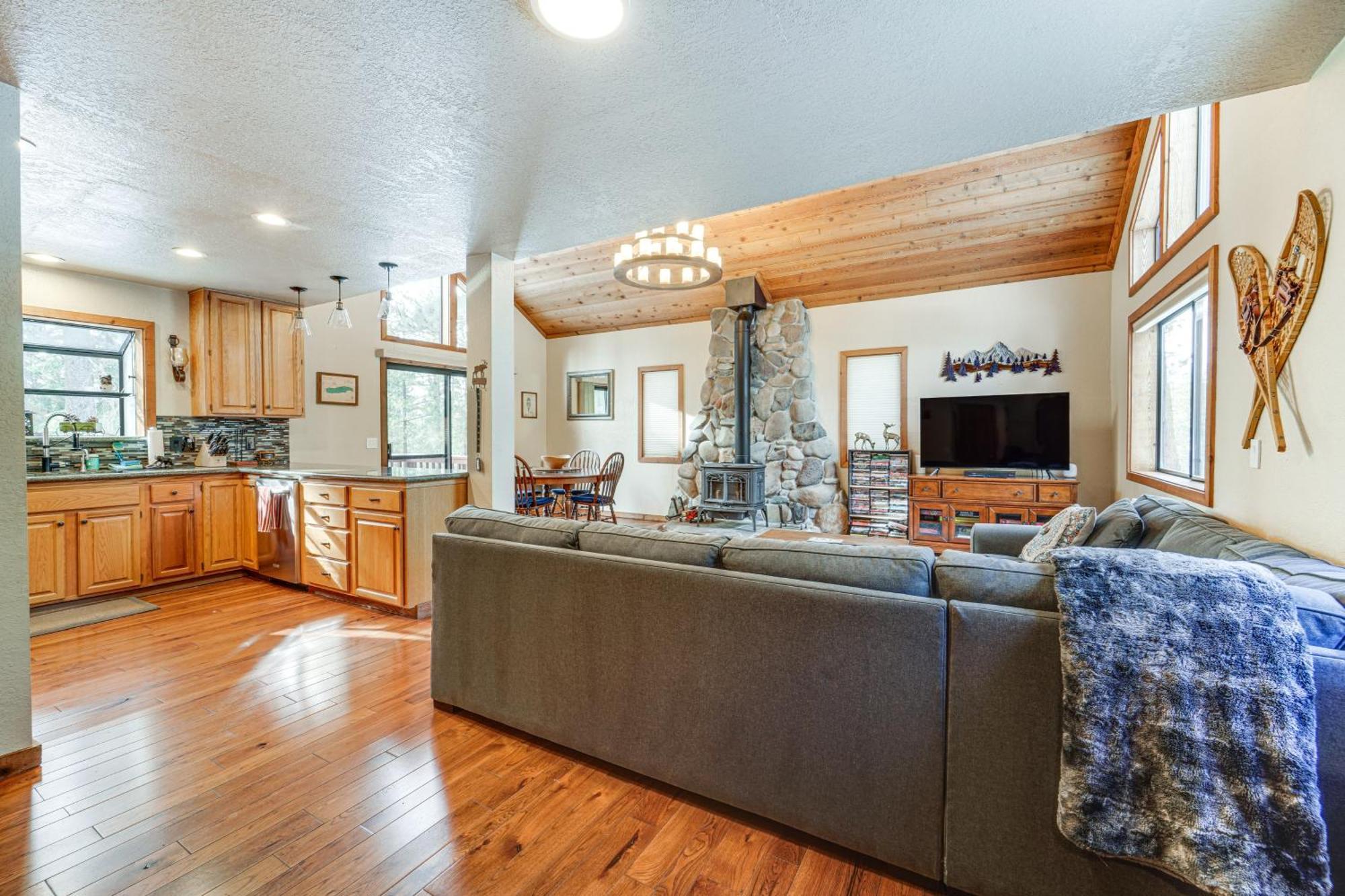 Family-Friendly Truckee Cabin In Tahoe Donner! Exterior foto